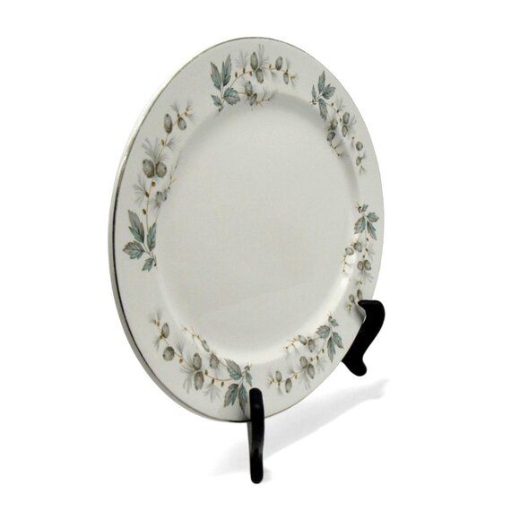 VINTAGE Johnson Bros Snowhite Oval PLATTER Ironstone Pine Dinnerware England - Picture 2 of 10